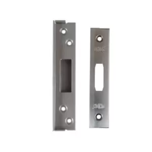 Image of StrongBolt 2100 Mortice Deadlock Rebate Kit 13mm Satin Chrome Box