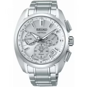 Image of Mens Seiko Chronograph Solar Powered Watch