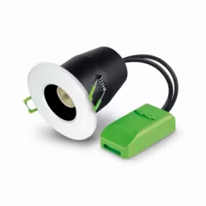 Image of JCC Fireguard NG Mains Twist and Lock Unlamped Downlight IP20 White - JC010010-WH