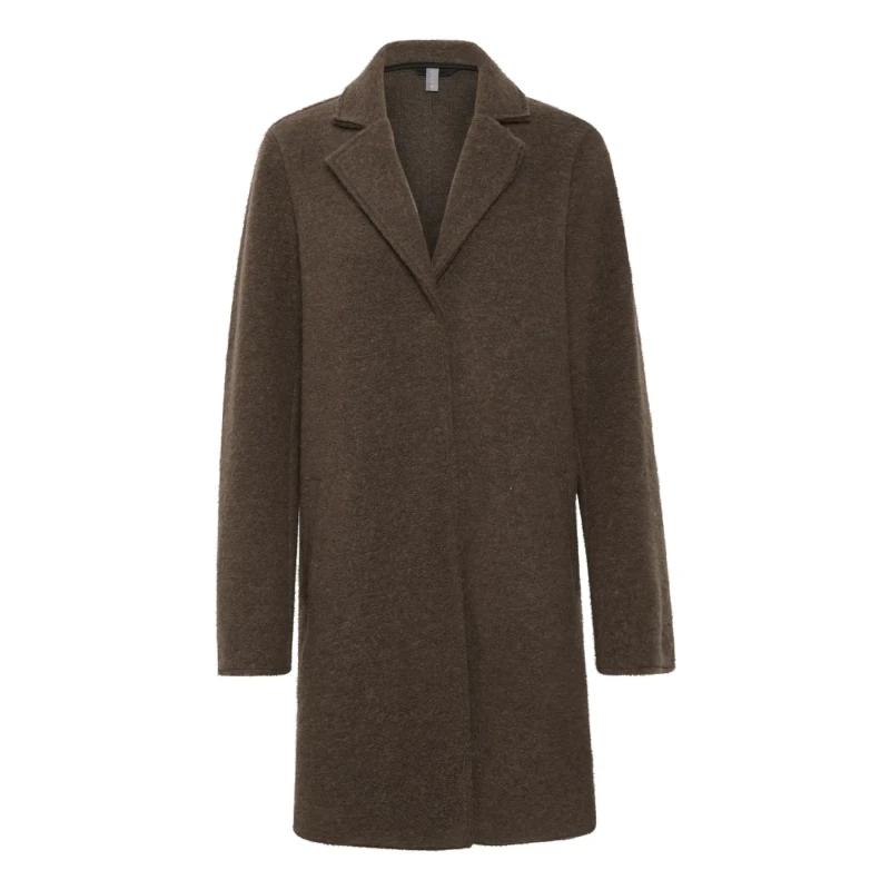 Image of culture Womens coat CULTURE Birgith Marron Female S