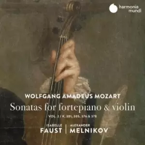 Image of Wolfgang Amadeus Mozart Sonatas for Fortepiano & Violin - Volume 2 by Wolfgang Amadeus Mozart CD Album