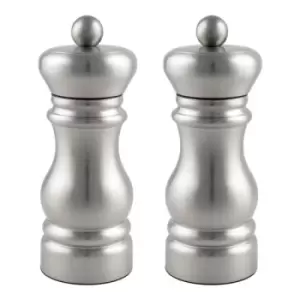 Image of G-MILL Stainless Steel Salt & Pepper Mill 2 Piece 11cm