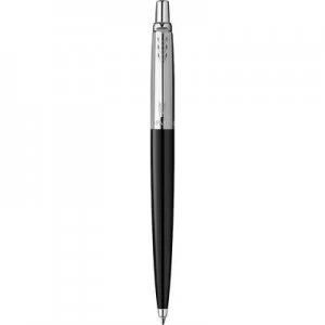 Image of Parker Ballpoint pen Jotter Black 2096873 Ink colour: Blue