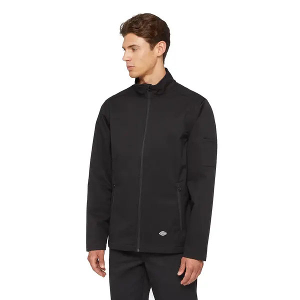 Image of Dickies Mens Everyday Workwear Softshell Jacket S - Chest 34-36' Black DIC047-BLACK-S