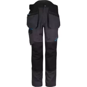 Image of Portwest T702 WX3 Holster Trousers Meta Grey 46" 30"