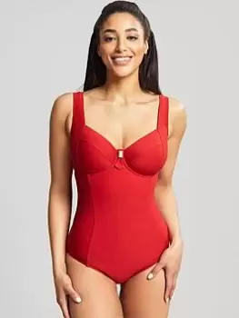 Image of Panache Marianna Balconnet Swimsuit Crimson Red, Red, Size 40E, Women