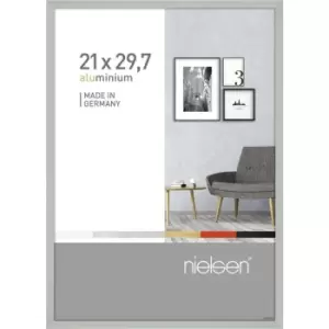 Image of Pixel A4 21 x 29.7cm Poster frame Frosted Silver - 0