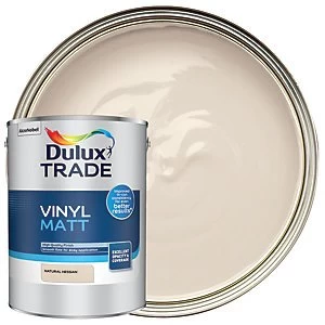 Image of Dulux Trade Vinyl Matt Emulsion Paint - Natural Hessian 5L