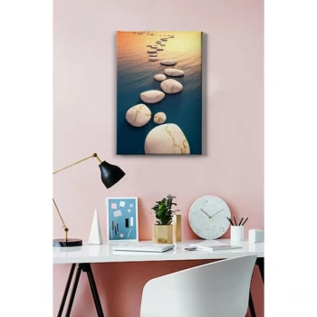 Image of Kanvas Tablo (50 x 70) - 283 Multicolor Decorative Canvas Painting