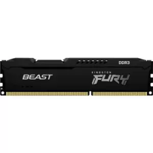 Image of Kingston FURY Beast PC RAM kit DDR3 8GB 2 x 4GB Non-ECC 1866 MHz 240-pin DIMM CL10 KF318C10BBK2/8