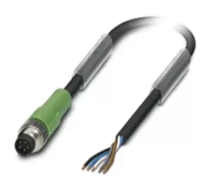 Image of Phoenix Contact M8 5-Pin Cable assembly, 3m Cable