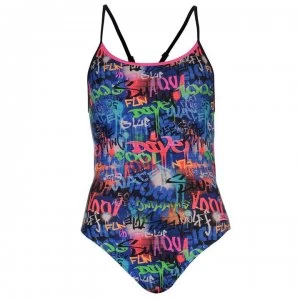 Image of Zoggs Saber Starback Swimsuit Ladies - Multi
