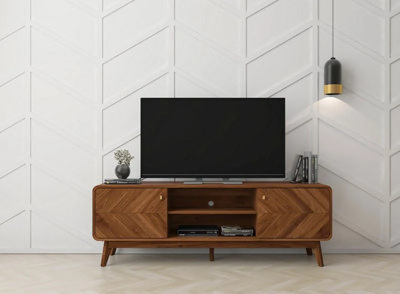 Image of Kudl TV Cabinet 1.6M - Brown, Brown LV44TV4412