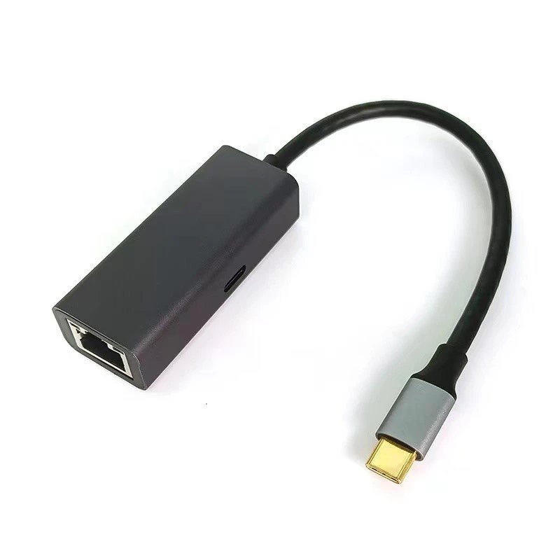 Image of FDL 0.2M USB TYPE C TO GIGABIT ETHERNET & PD 100W ADAPTER
