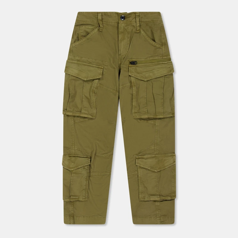 Image of G Star Kids Wide Leg Jeans Ensis Green male 8Y