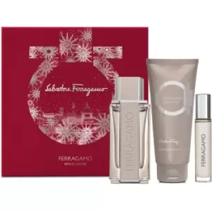 Image of Salvatore Ferragamo Bright Leather gift set pro muze I.