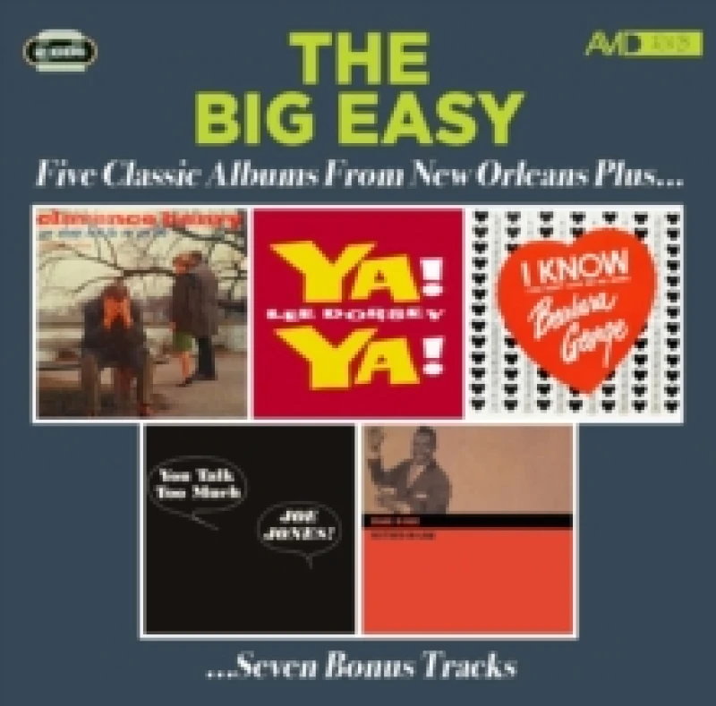 Image of The Big Easy: Five Classic Albums from New Orleans Plus CD / Album