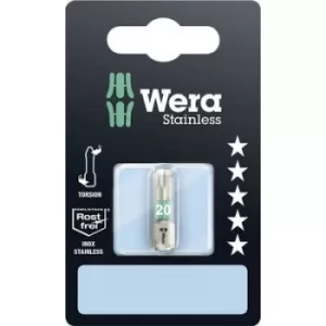 Image of Wera 3867/1 TS SB SiS 05073622001 Torx bit T 20 Stainless steel D 6.3