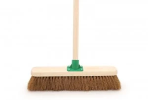 Image of Coco Soft Broom with Handle 18" G.01/Black