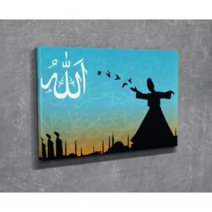 Image of DC117 Multicolor Decorative Canvas Painting