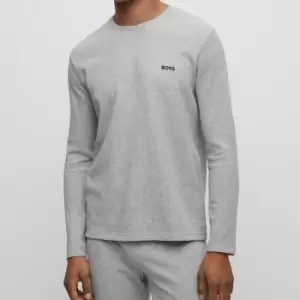 Image of BOSS Bodywear Waffle-Knit Cotton-Blend T-Shirt - S