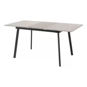 Image of Avery Grey Oak Effect Extendable Dining Table Grey