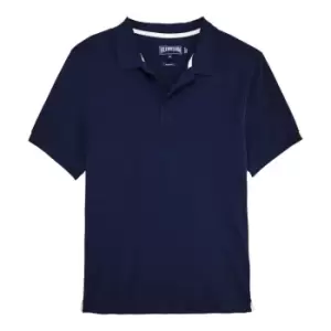 Image of Vilebrequin Pique Polo Shirt - Blue
