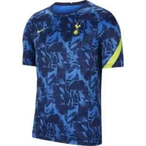 Image of Nike Hotspur Pre Match Shirt 2021 2022 - Blue