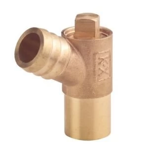 Image of Compression Draw Off Cock Cap Dia15mm