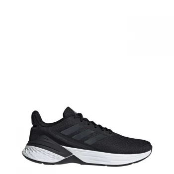 Image of adidas Response SR Shoes Womens - Core Black / Carbon / Cloud Wh