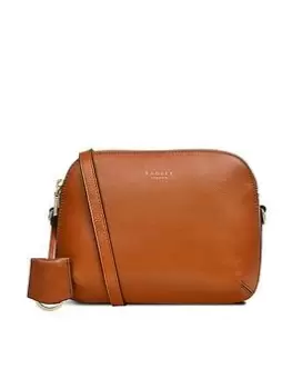Image of Radley Dukes Place Medium Ziptop Crossbody - Amber