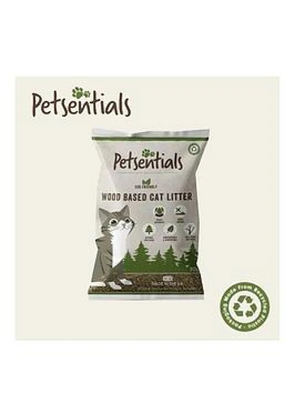 Image of Petsentials Woodbased Cat Litter 30 Litre