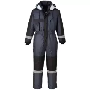 Image of Portwest - S585NARS - sz S Winter Coverall - Navy - Navy
