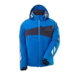 Image of Winter Jacket with Climascot-lining - Azure Blue/Dark Navy - XXL
