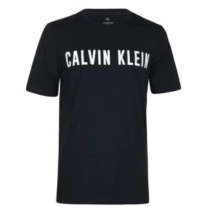Image of Calvin Klein Performance Logo Short Sleeved T Shirt - 484 Night Sky