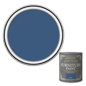 Image of Rust-Oleum Cobalt Satin Furniture Paint 0.75L