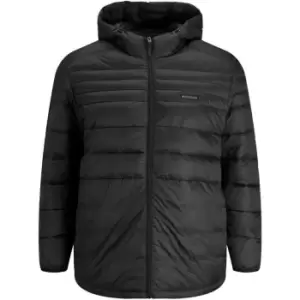 Image of Jack and Jones Puffer Jacket Plus Size - Black