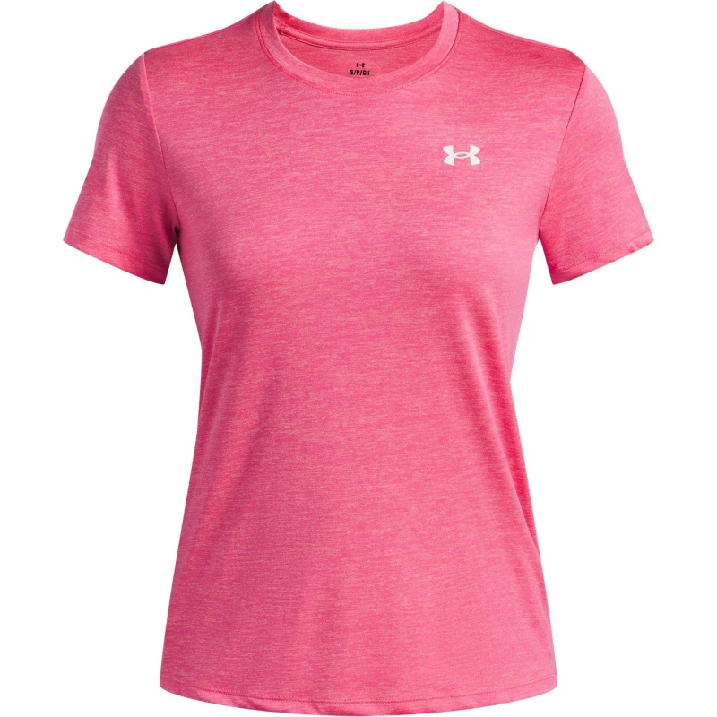Image of Under Armour Armour UA Tech Twist Short Sleeve - Pink Pink 10