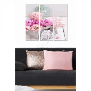 Image of MDF9770890 Multicolor Decorative MDF Painting (3 Pieces)