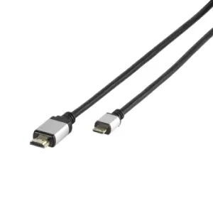 Image of Vivanco Mini High Speed HDMI Cable - 1.2m