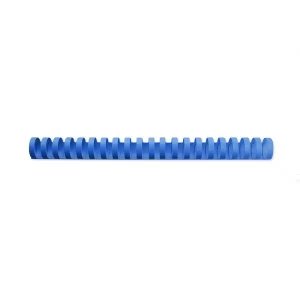 Image of GBC 4028622 CombBind Binding Combs 22mm Blue Pack of 100