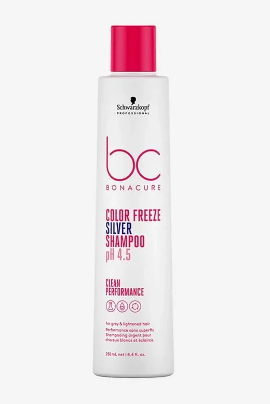 Image of Schwarzkopf Professional BC Bonacure Color Freeze Silver Shampoo pH 4.5 250ml