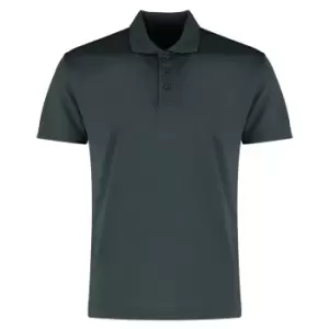 Image of Kustom Kit Mens Cooltex Plus Micro Mesh Polo Shirt (M) (Graphite Grey)