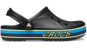 Image of Crocs Bayaband Sport Band Clogs Unisex Black / Multi W5/M4