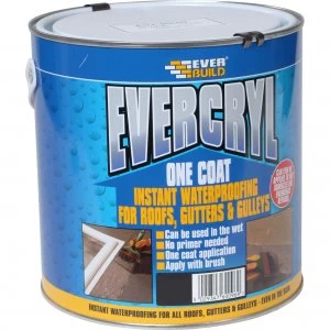 Image of Everbuild Evercryl One Coat Grey 5KG