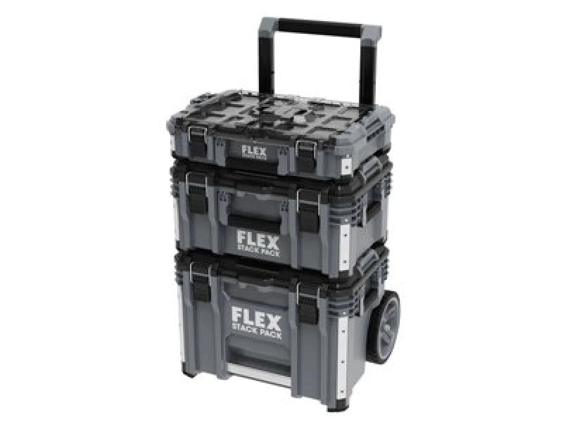 Image of Flex TKL SP SET 1 Wheeled Tool Case Combo Stack Pack 531461