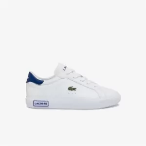 Image of Lacoste Lacoste PowerCourt Trainers Child Boys - White
