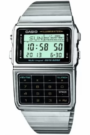 Image of Unisex Casio Core Collection Databank Alarm Chronograph Watch DBC-611E-1EF