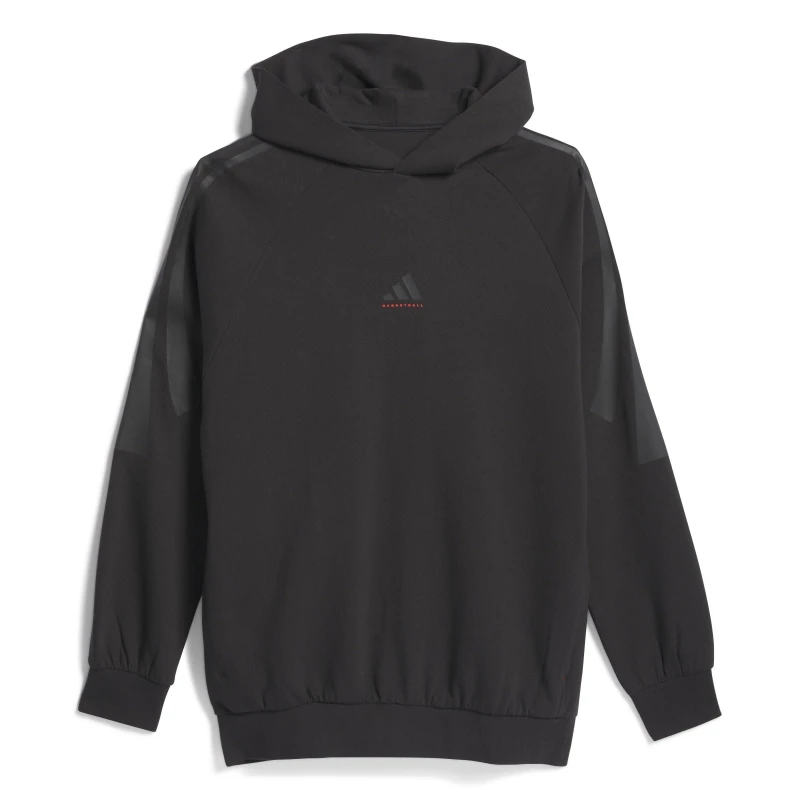Image of adidas Basketball Spacer Hoodie Adults Black male 3XS