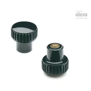 Image of Elesa - Knurled grip knob-B.259/25 B-M8
